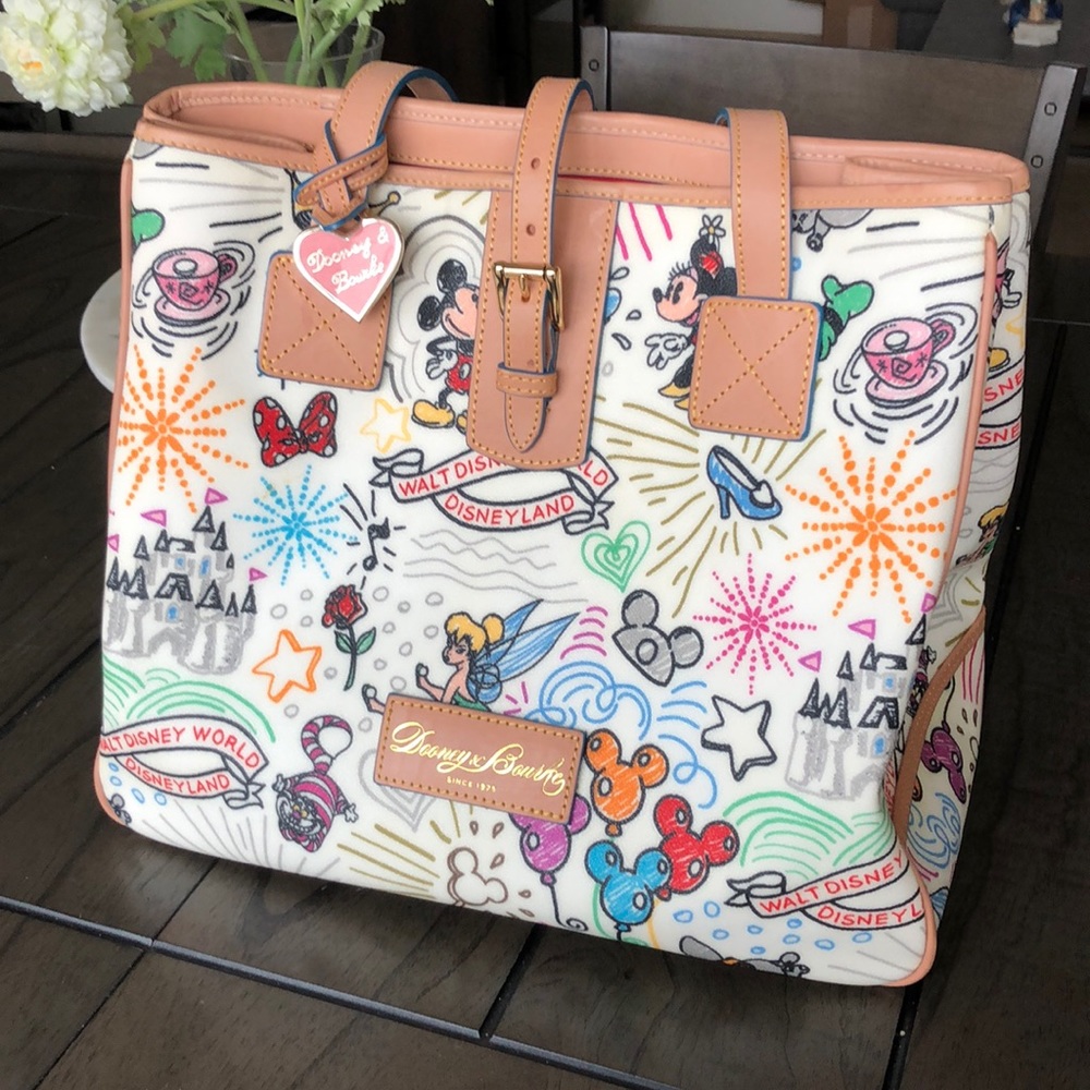 Disney Dooney & Bourke Large Sketch Tote